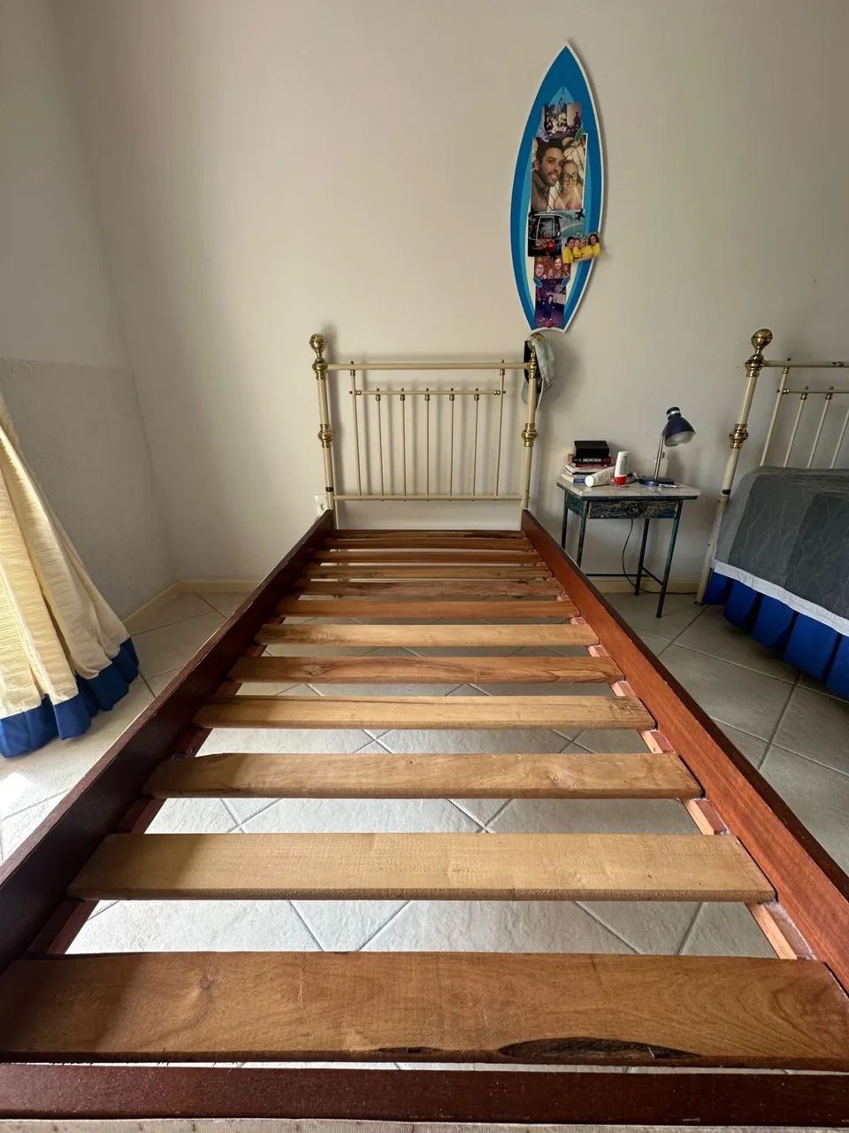 2 camas solteiro + 2 colchões solteiro - Foto 2