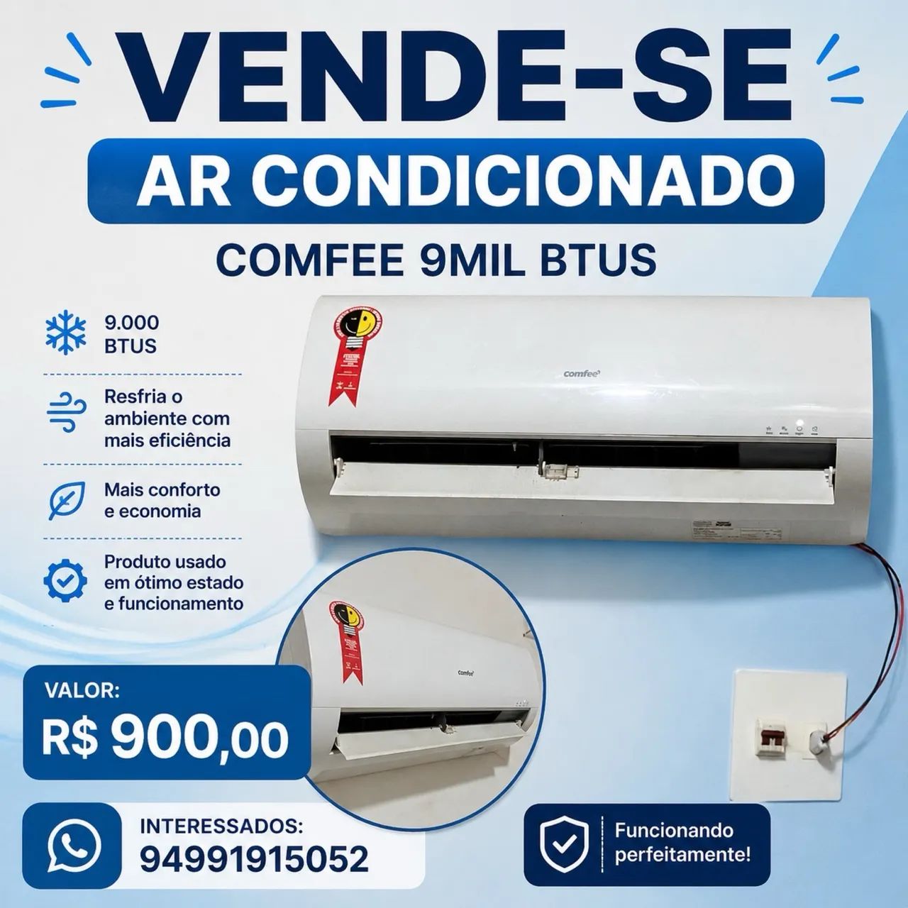 Vende-se ar condicionado  - Foto 2