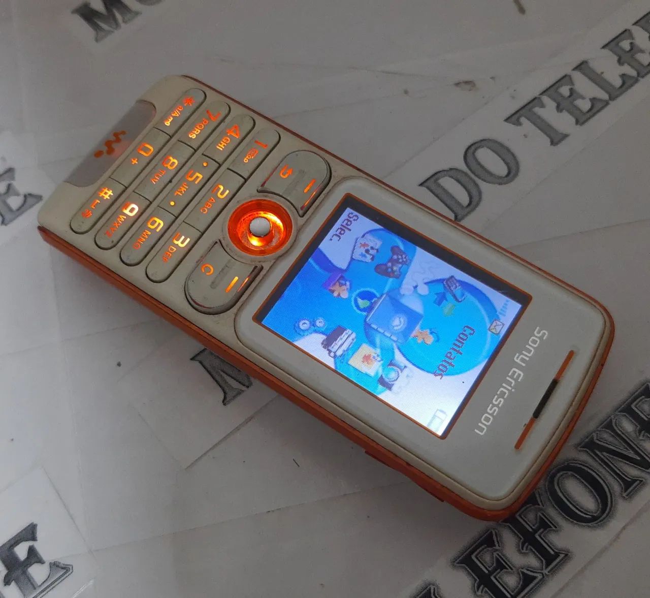 Sony Ericsson w200 Walkman celular antigo da vivo  - Foto 2