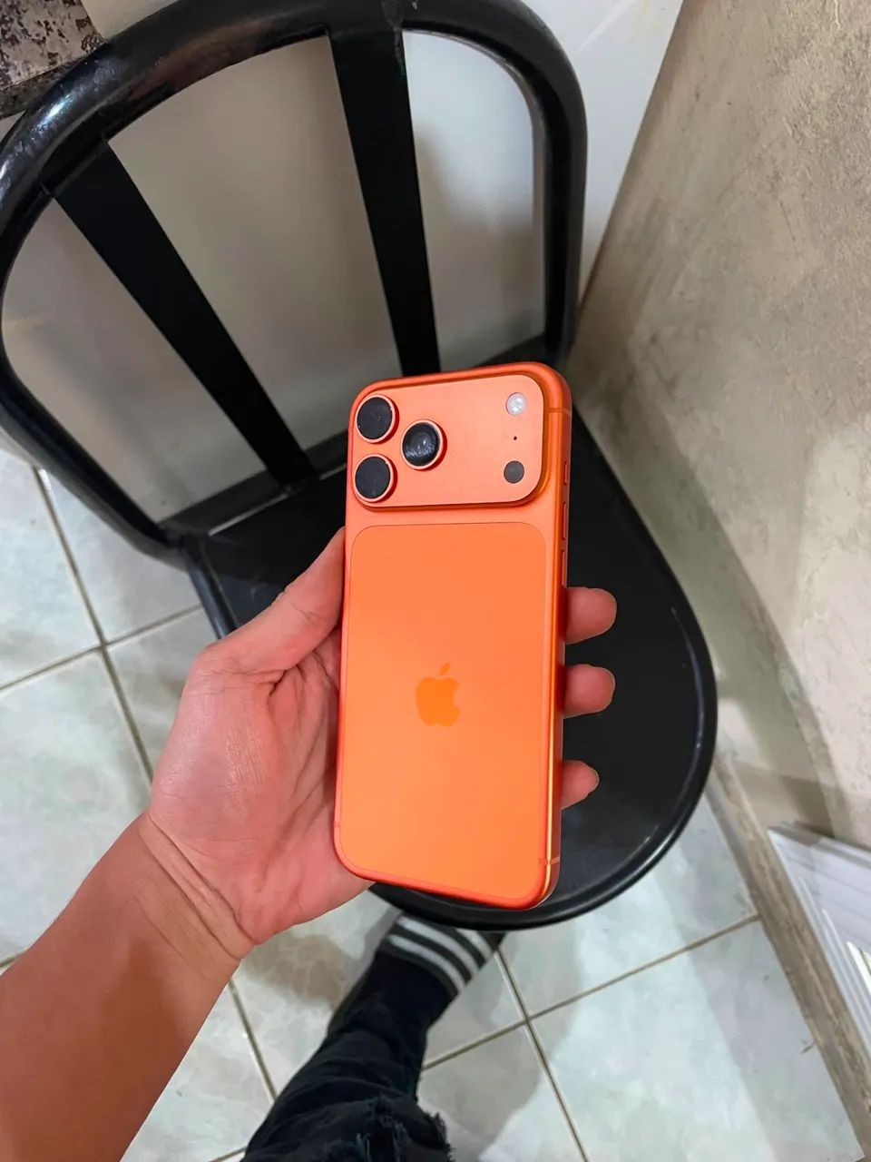 iphone 17 Pro Max 256 GB Laranja 100% - Foto 5