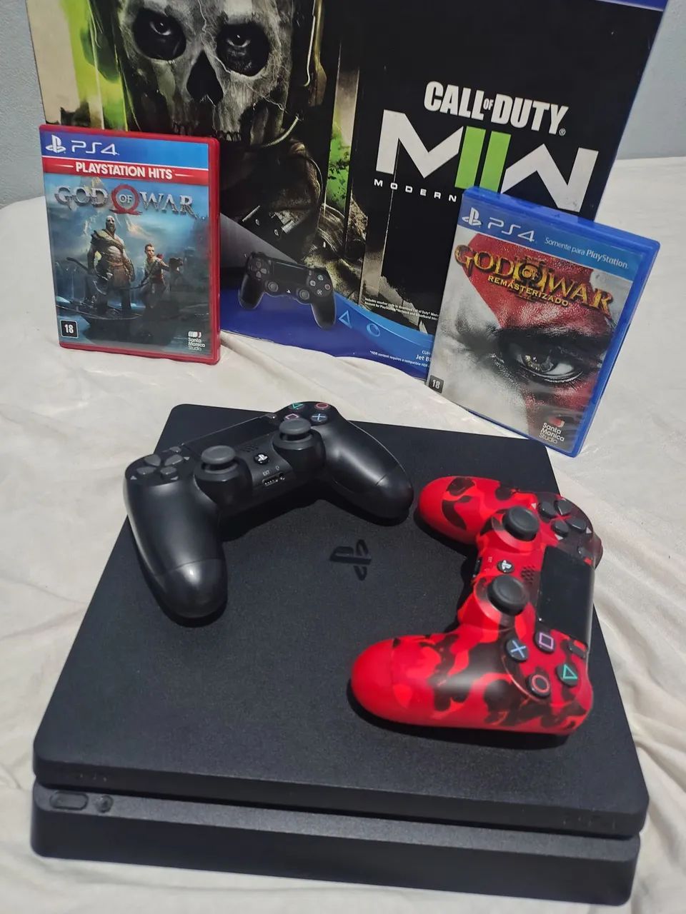 Vendo ps4 slim 1 terá na caixa ou troco - Foto 2
