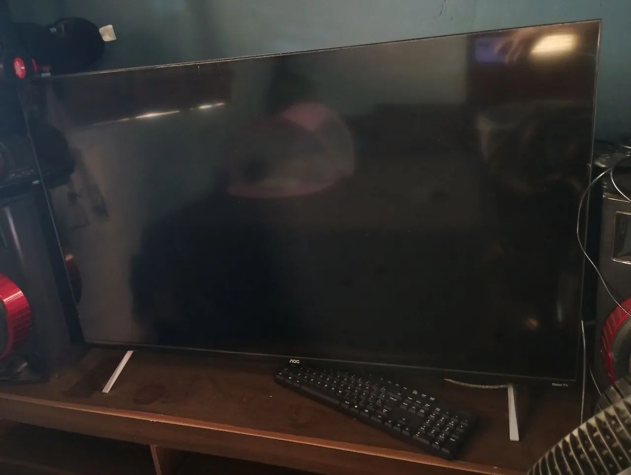 Televisão para retirada de Peça 
