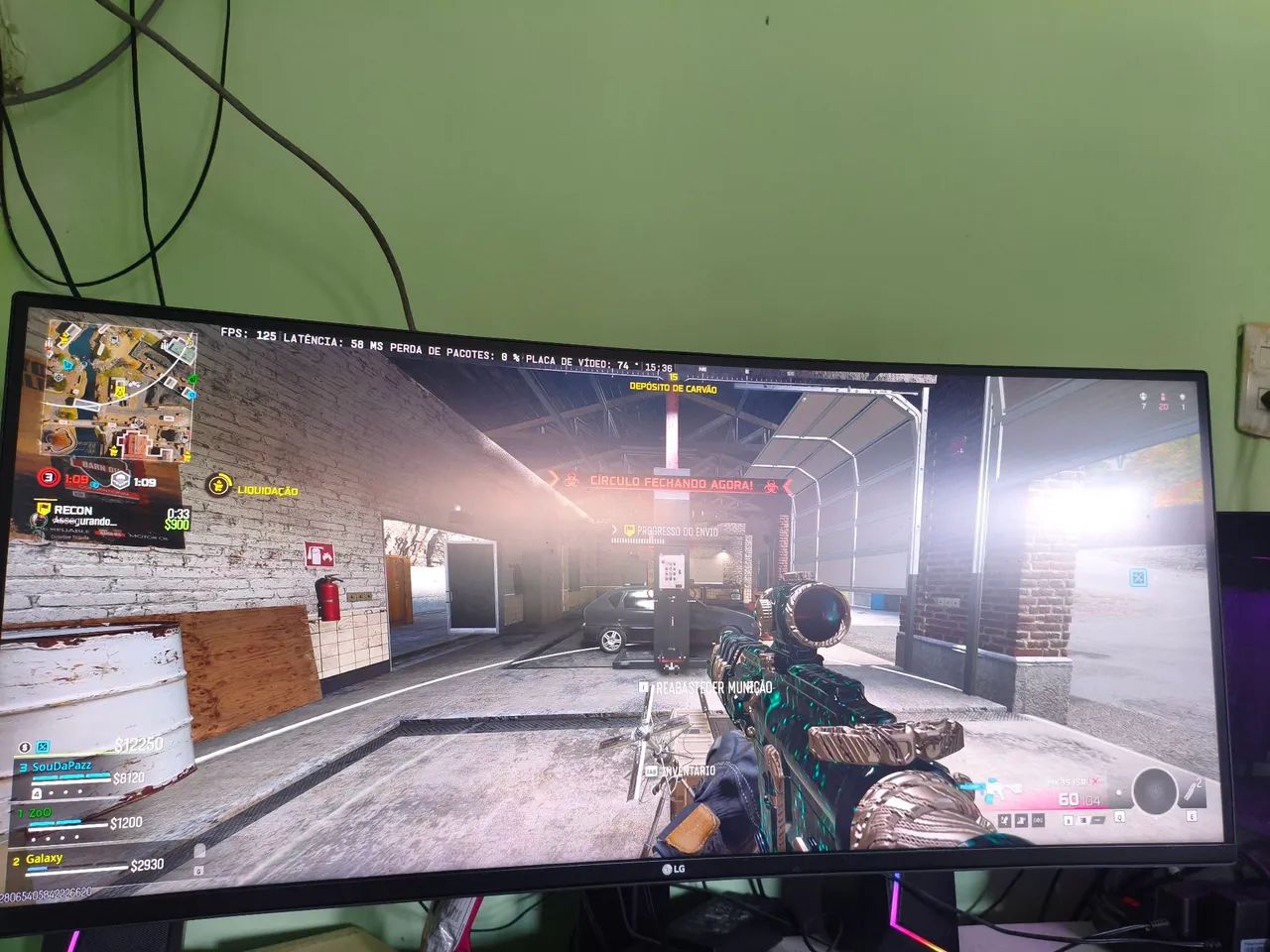 Monitor 34 polegadas LG Ultragear curvo - Monitores - Cristo Redentor ...