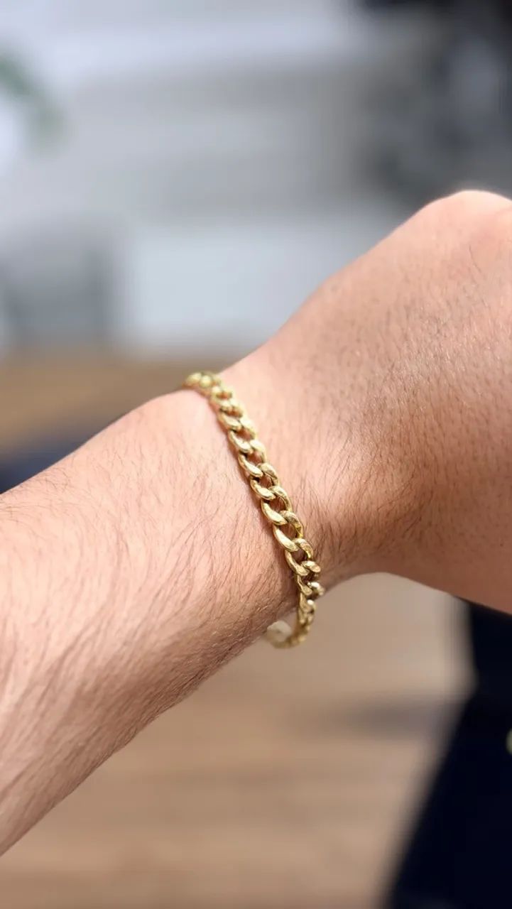 Pulseira ouro 18k 10g - Foto 2