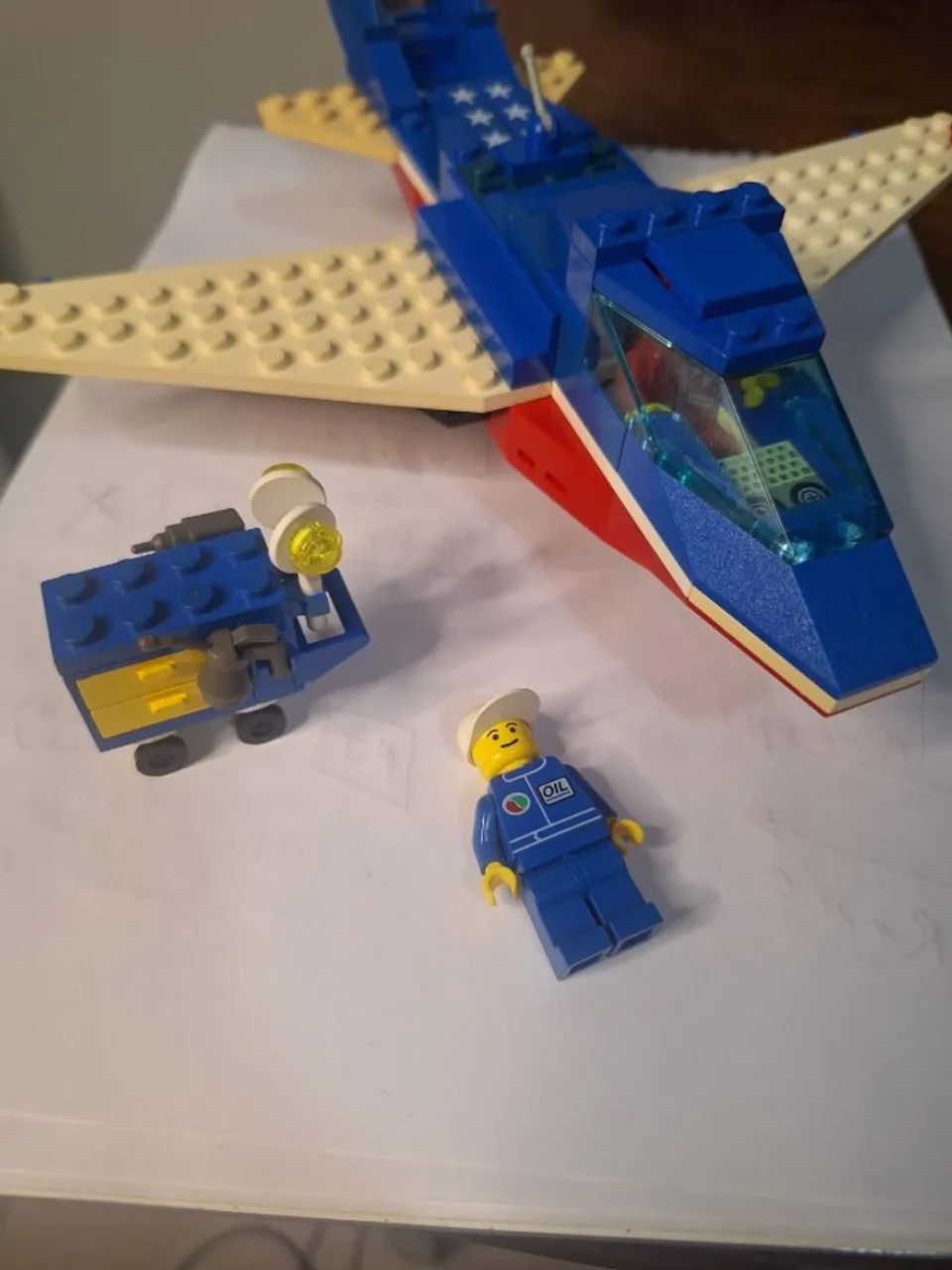 6331 LEGO Flight Patriot Jet - Faltam 2 ferramentas da foto - Foto 2