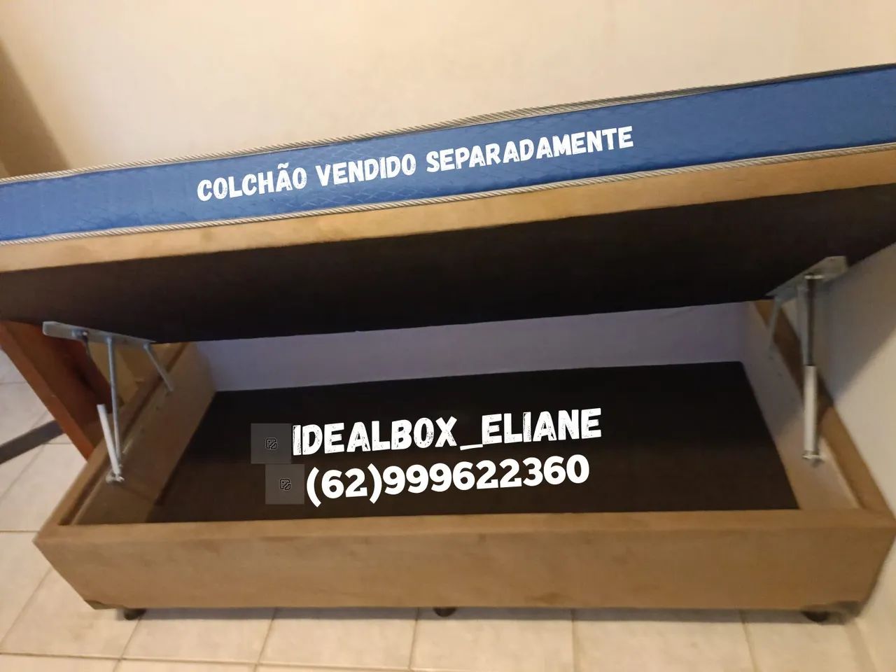 Box baú solteiro 88×188 - Foto 2