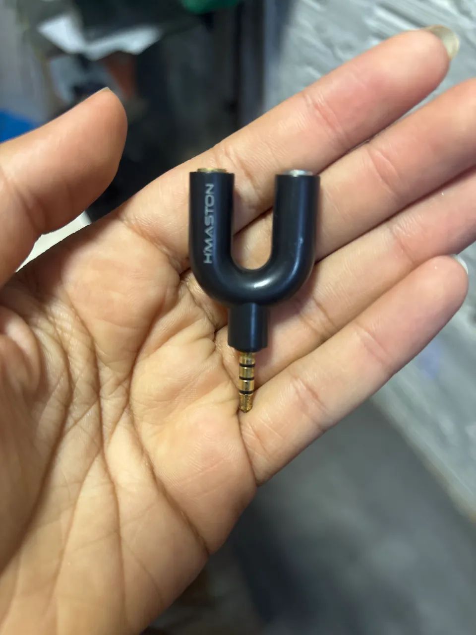 Adaptador Y  2 P2  para 1 P3 - Foto 2