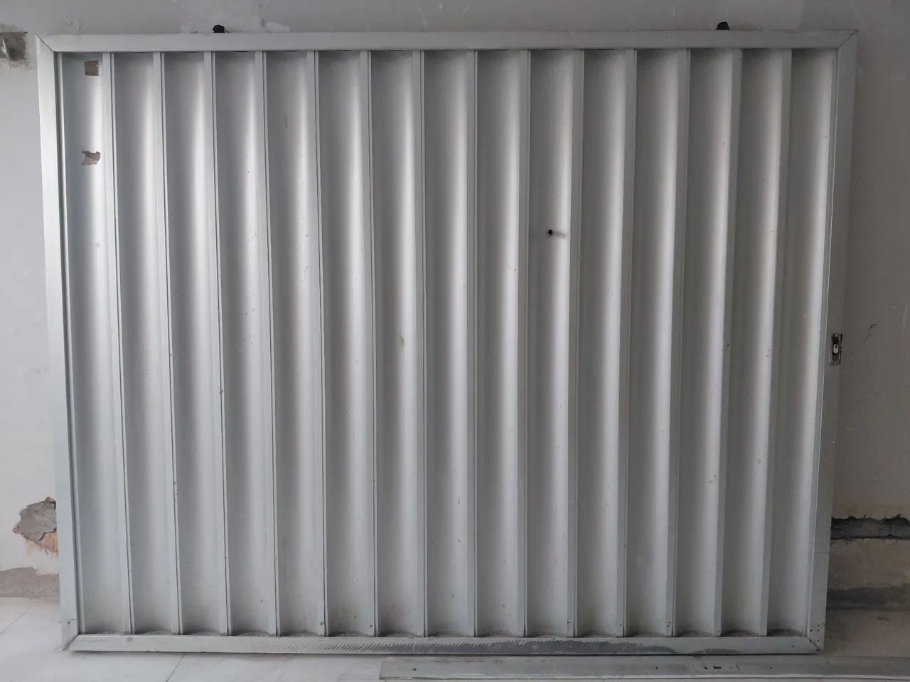 Portão de aluminio 