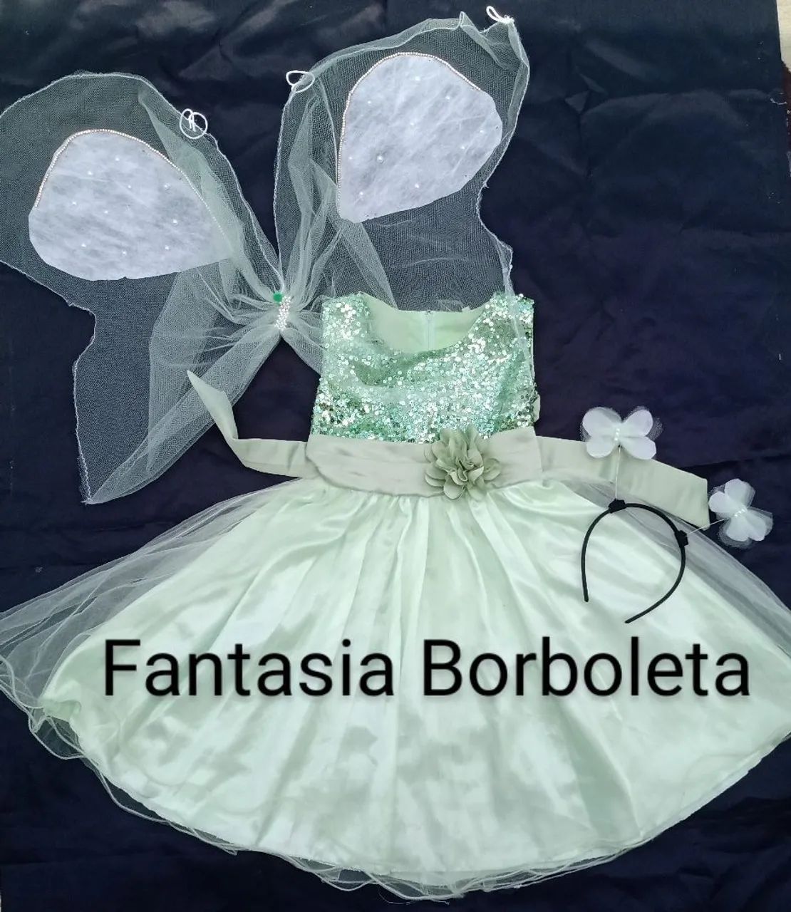 Fantasia infantil borboleta  - Foto 3