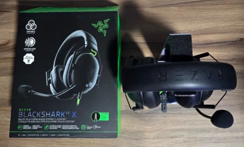 Headset Razer Blackshark V2 X - Foto 3