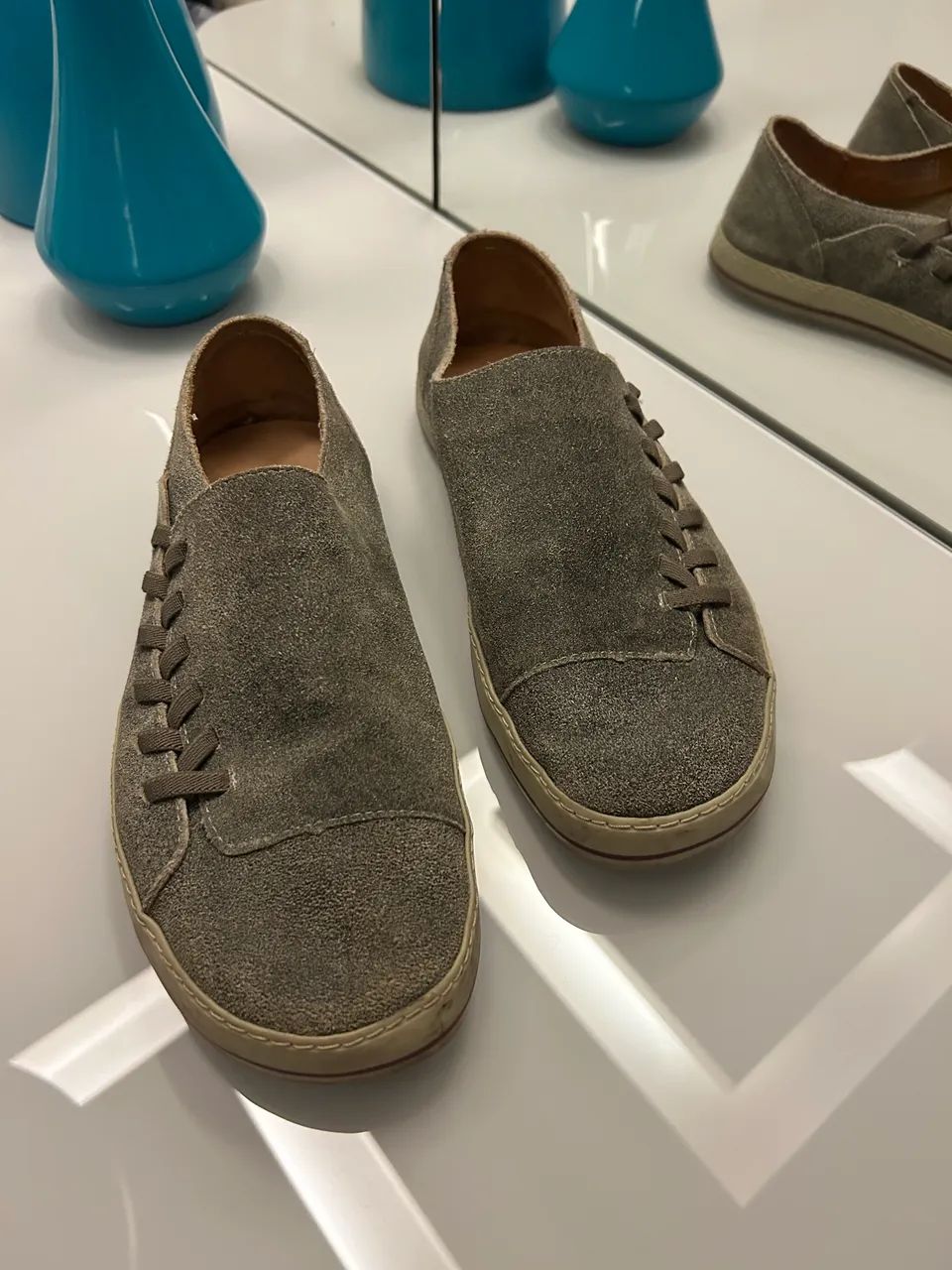 TÊNIS OUTER SHOES FRANCAX CINZA-CRAQUELE 40 - Foto 2