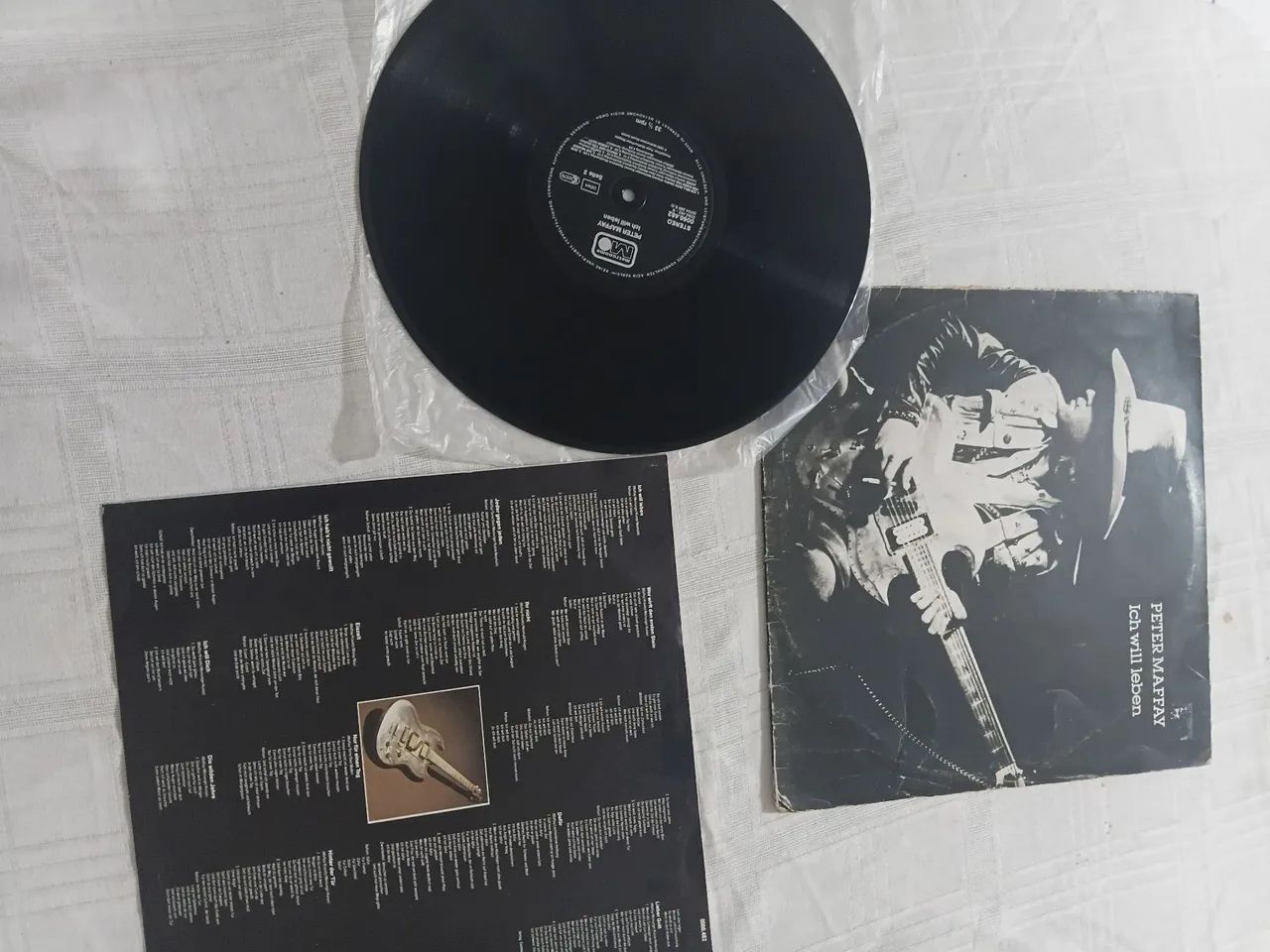 LP Peter Maffay Ich Will Leben Edição importada Original  - Foto 4