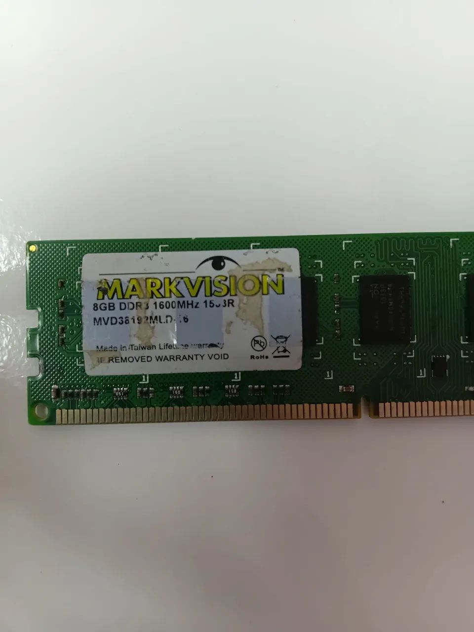Memória RAM 8GB DDR3 1600MHz Markvision Desktop PC3-12800 - Foto 2