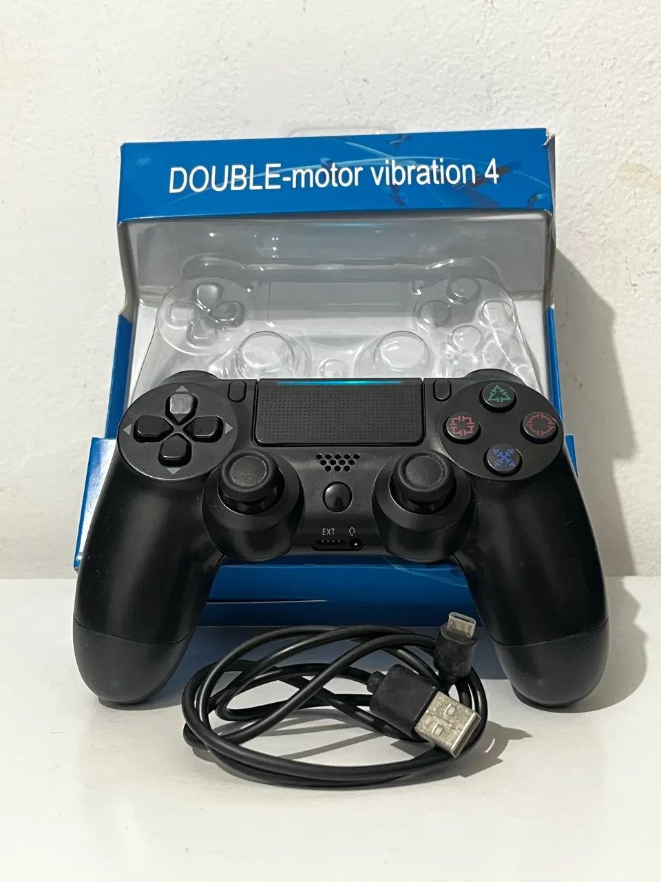 Controle Sem Fio Bluetooth PS4/PC - Muito Conservado! - Foto 2
