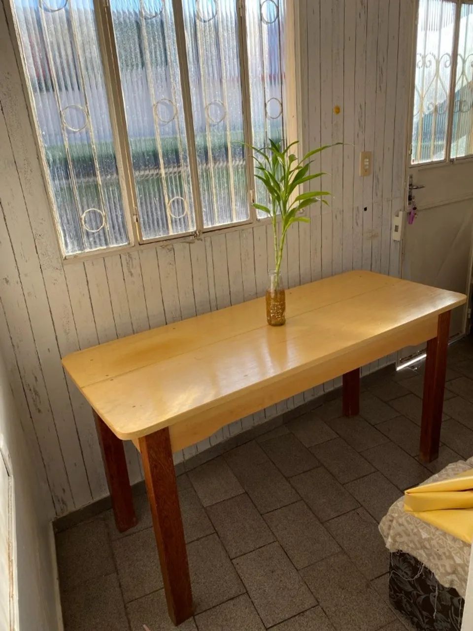 Mesa de madeira retangular multiuso - Foto 3