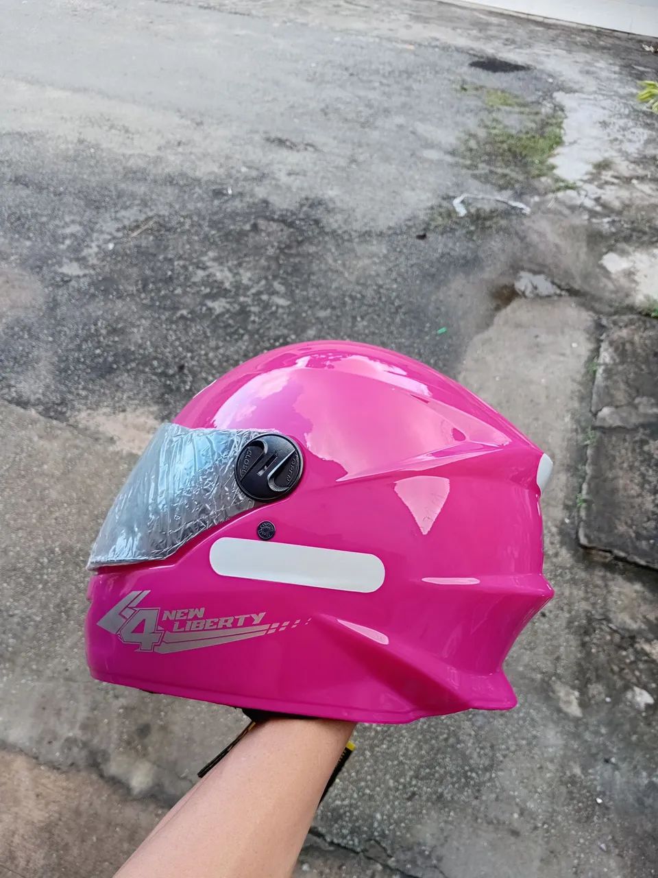 Capacete rosa  - Foto 3