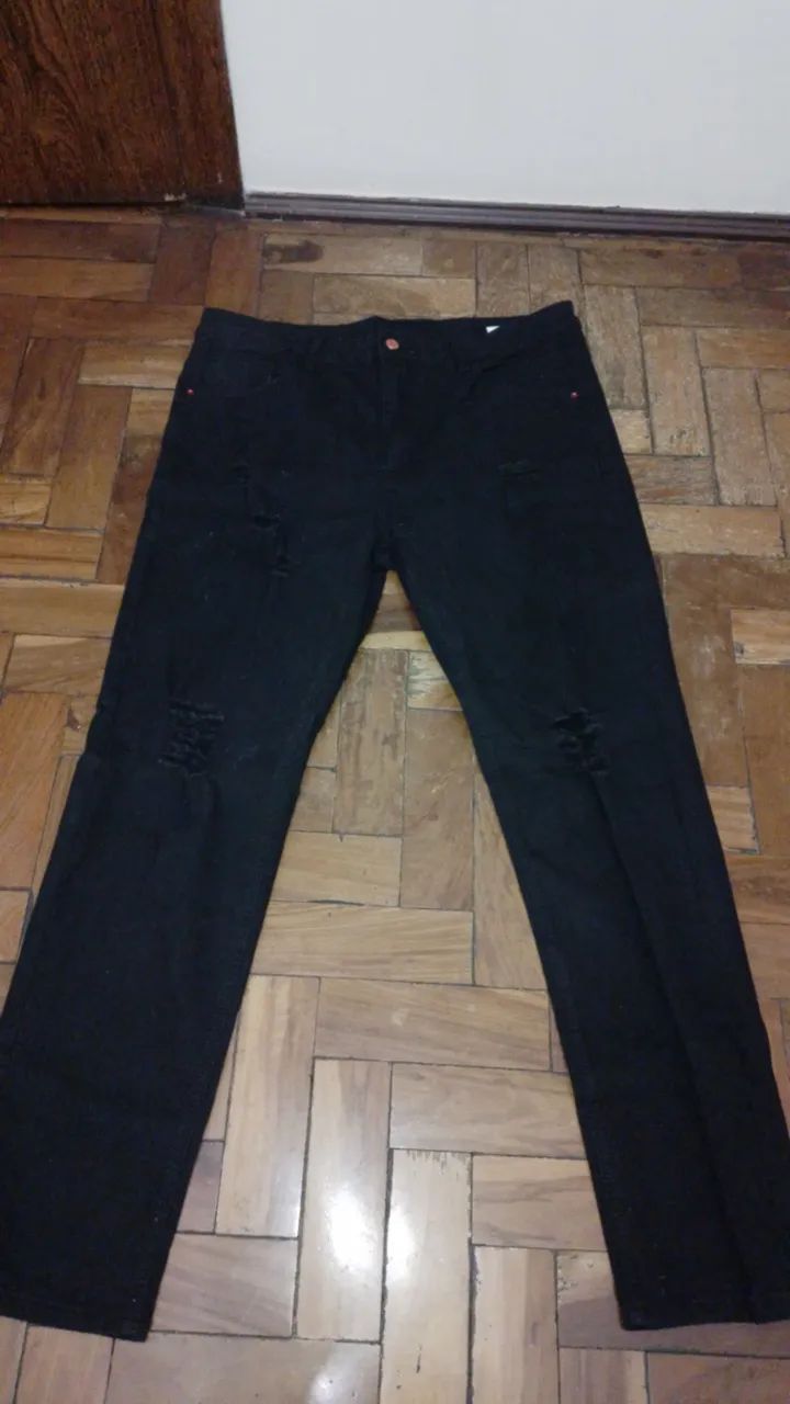 Calca Jean Preta