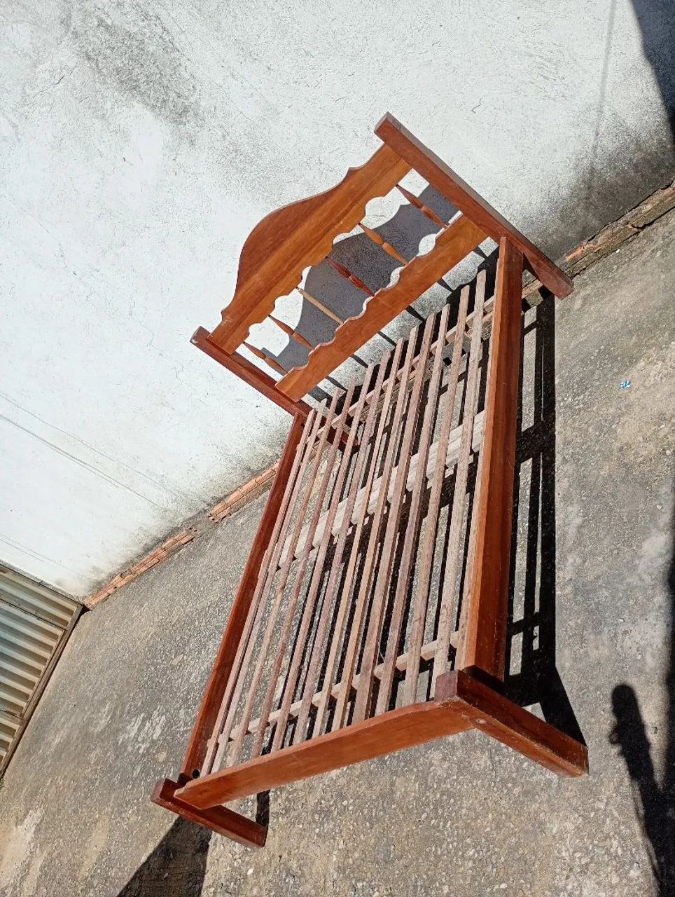 Cama de madeira tamanho casal - Foto 2