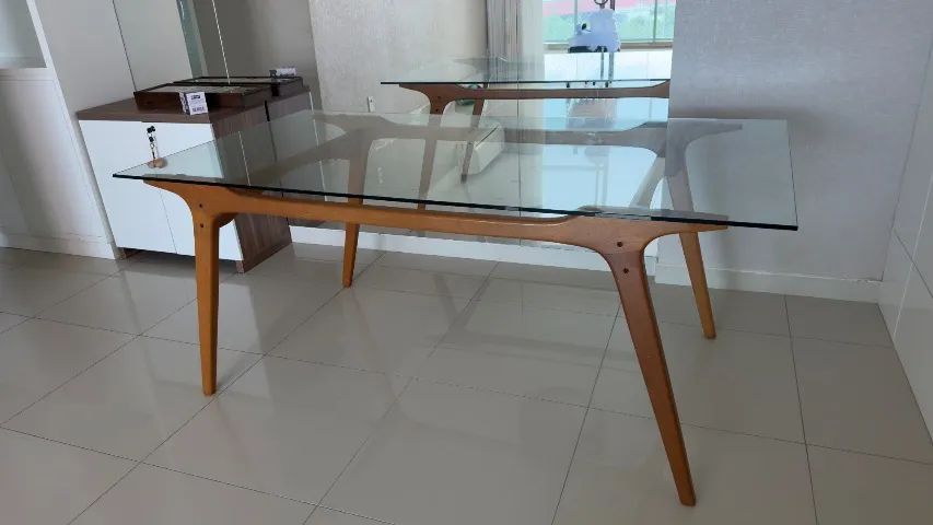 Mesa de jantar retangular 1,80m x 0,95 Tok Stok - Foto 4