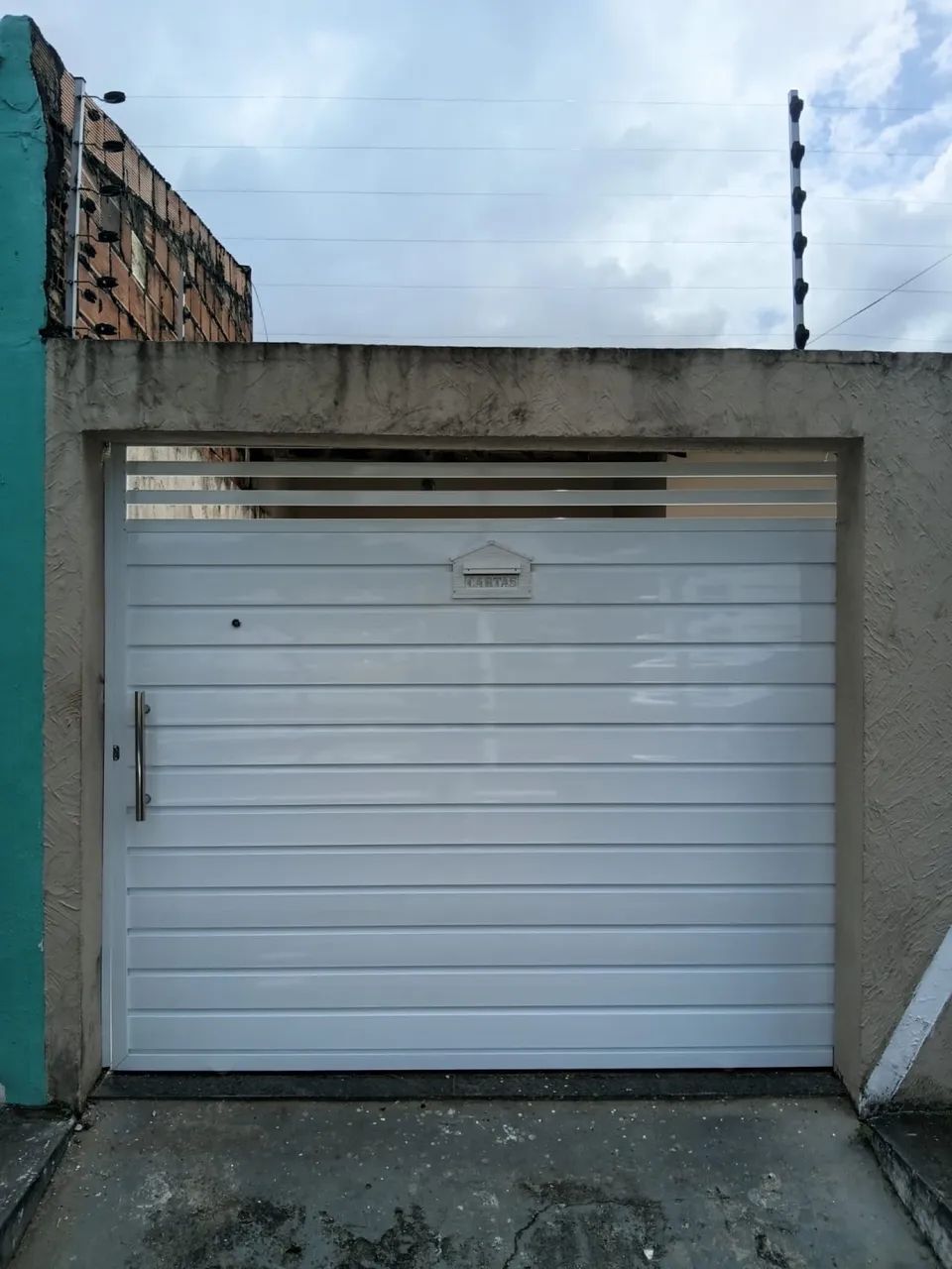 Portão Alumínio e Aço galvanizado 