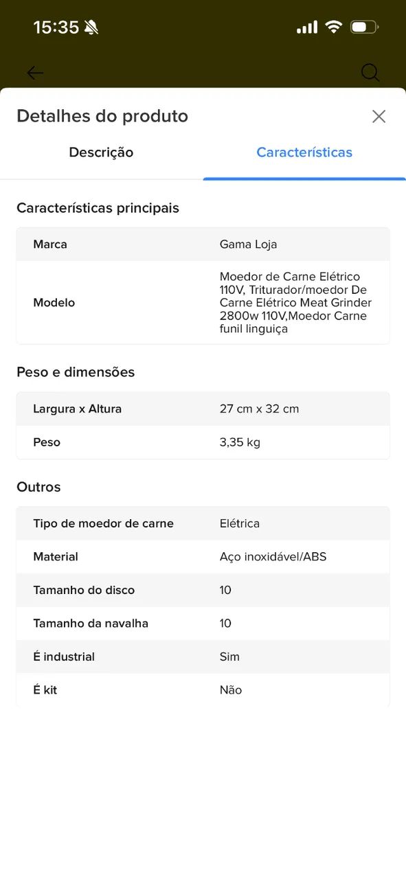moedor de carne elétrico - Foto 5