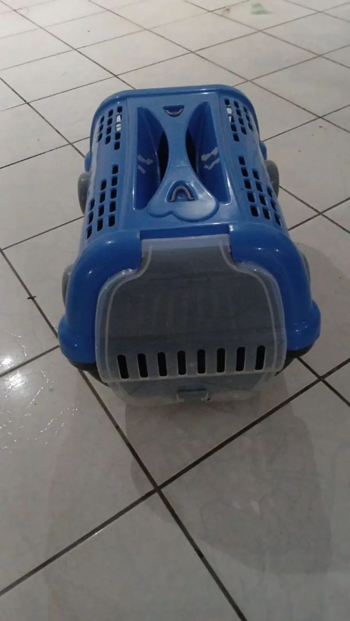 Caixa transporte GRANDE SEMINOVO pra pet  - Foto 3