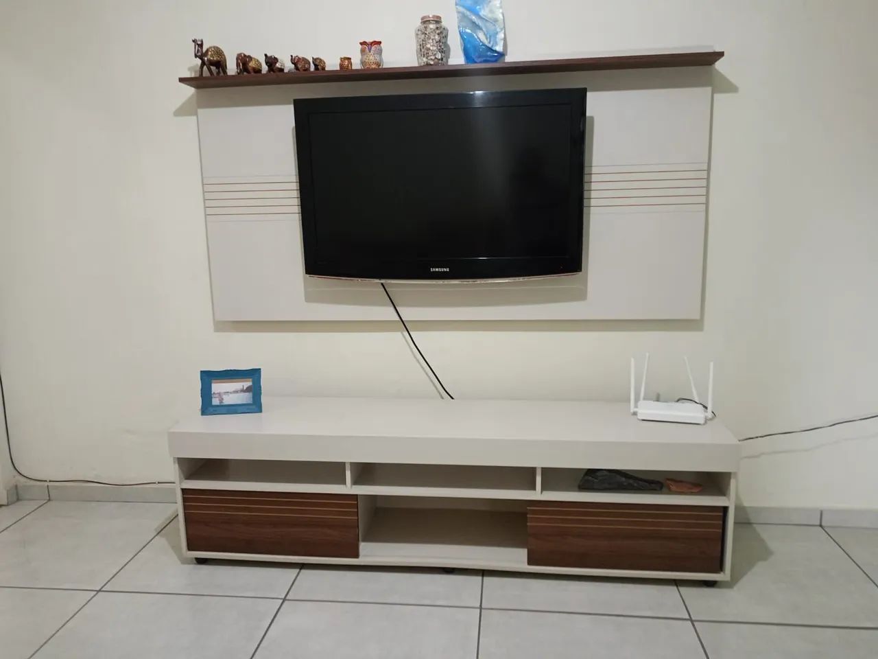 Rack sala com painel