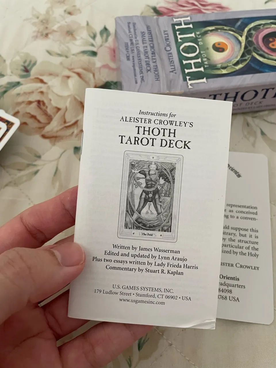Tarot Thoth importado original  - Foto 5