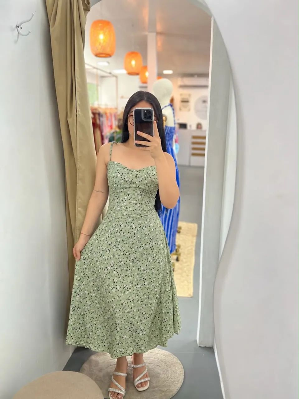 Vestido Crepe Seda 