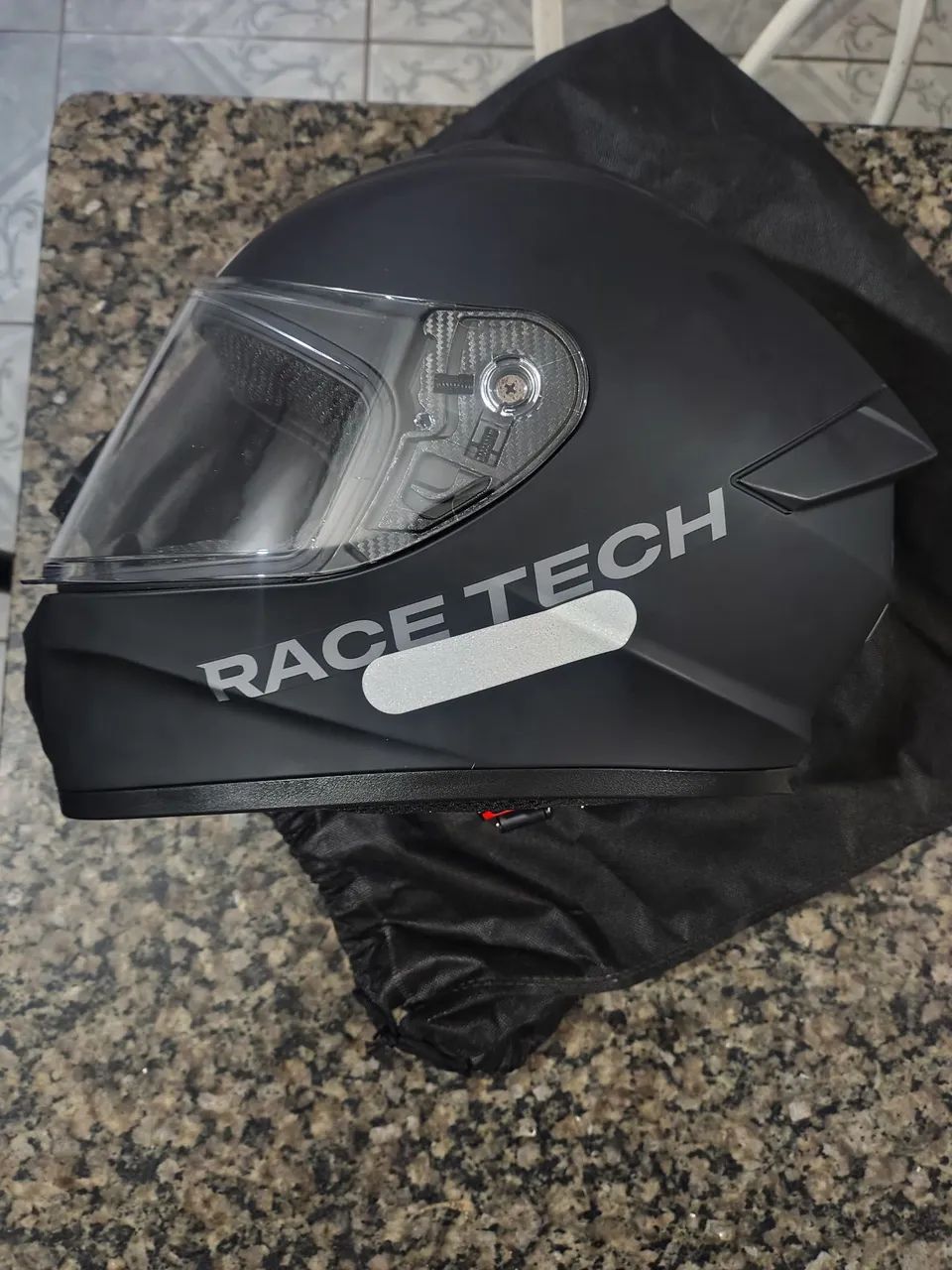 Capacete Race tech tamanho 56 - Foto 3