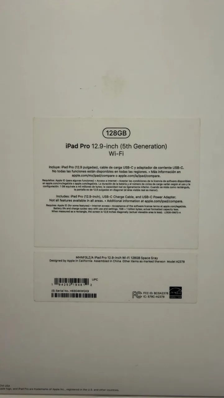 iPad Pro 12,9 M1 - 5 geração  - Foto 2