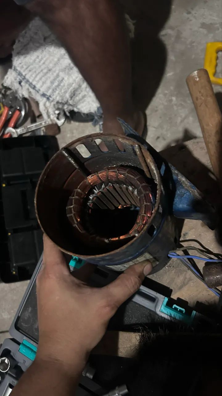 Manutenção em bombas centrífugas e Motores elétricos  - Foto 3
