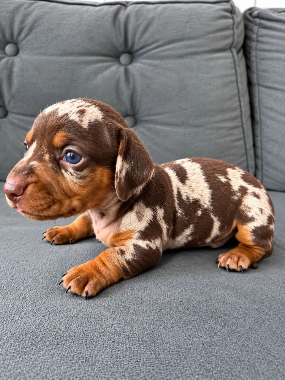 Dachshund Arlequim 