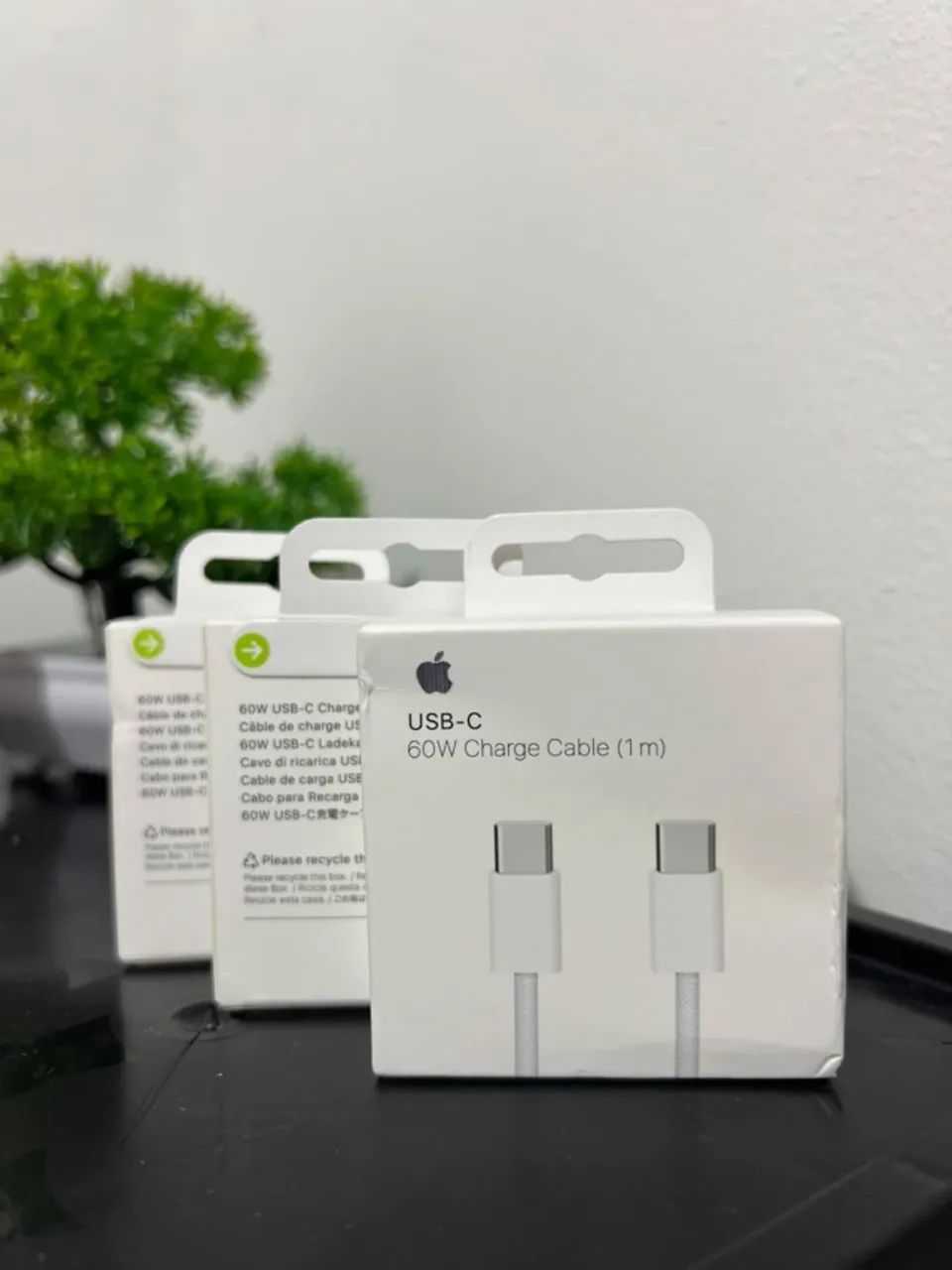 Cabo Tipo C Trançado para iPhone e Android - Foto 2