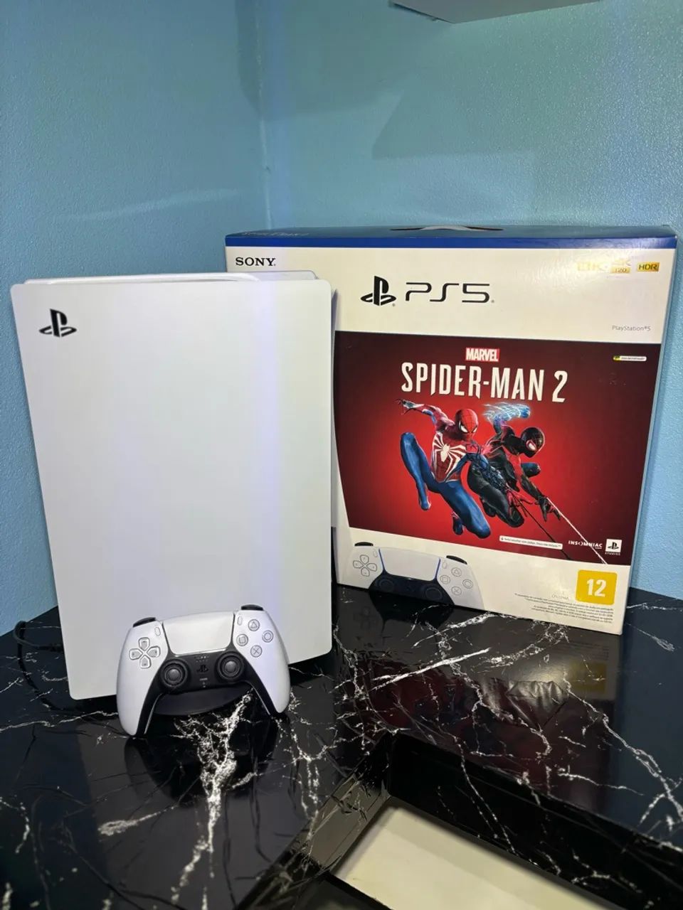 Ps5 super conservado e com caixa  - Foto 2