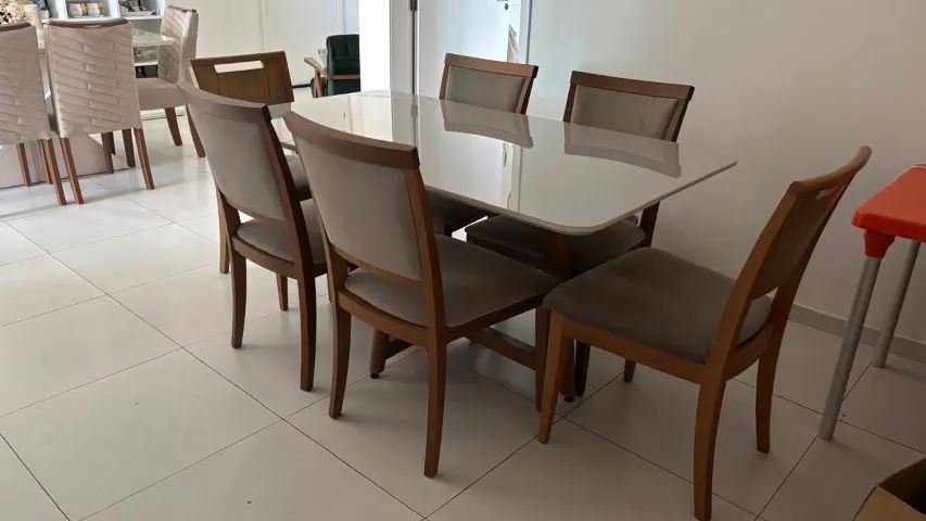 mesa de antar quadrada - Foto 3