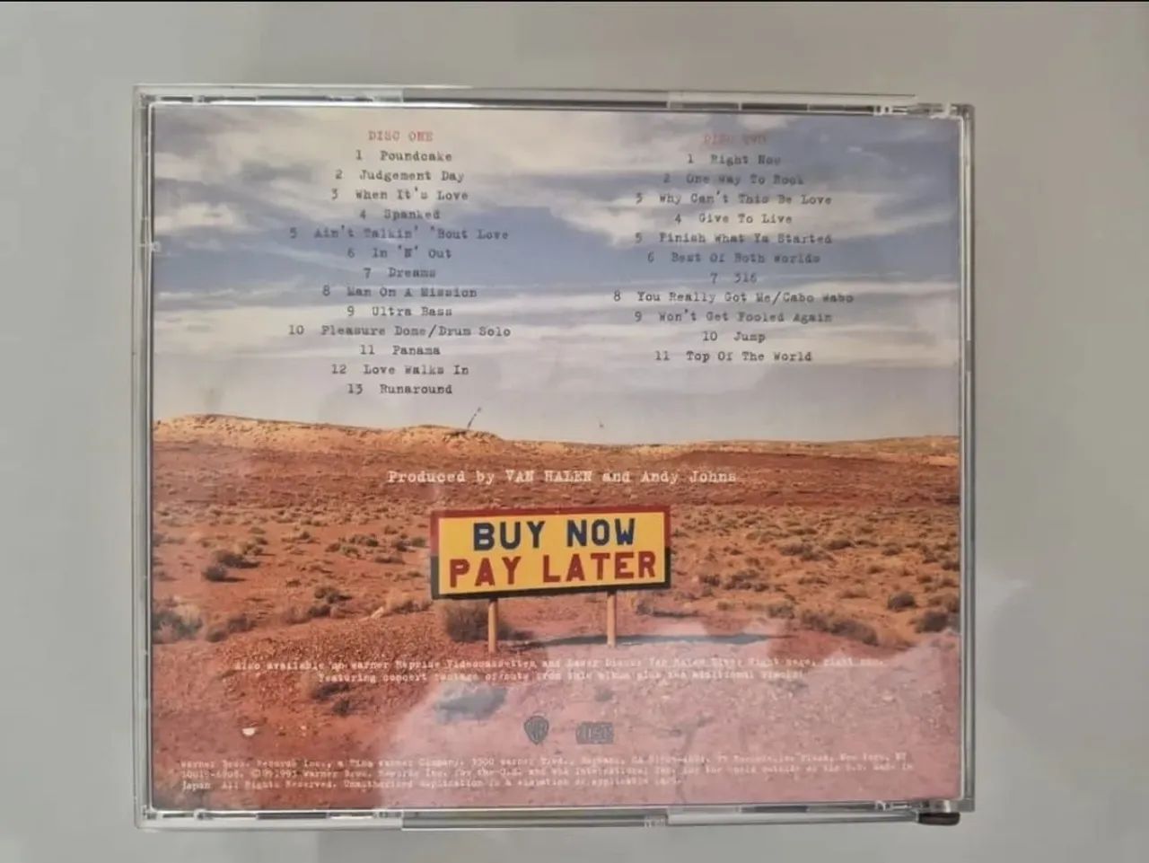 CD Triplo Van Halen - Live: Right Here, Rigor Now - Foto 3