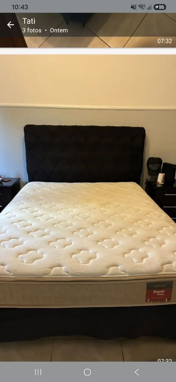 Cama box com cabeceira