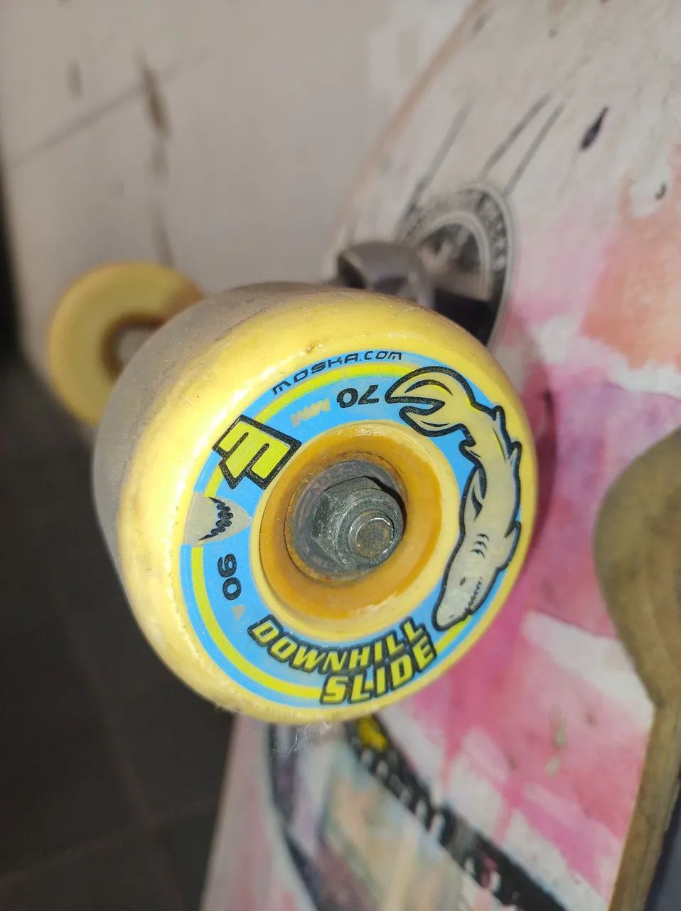 Skate Old School / Cruiser Completo - Rodas Moska Downhill Slide 70mm - Foto 6