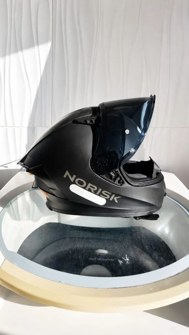 CAPACETE NORISK NOVO  - Foto 2