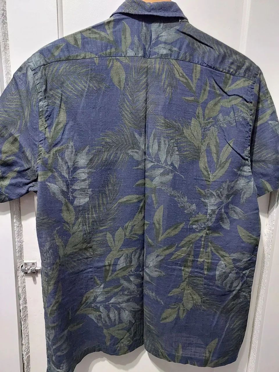 Camisa de linho Aramis manga curta  - Foto 4
