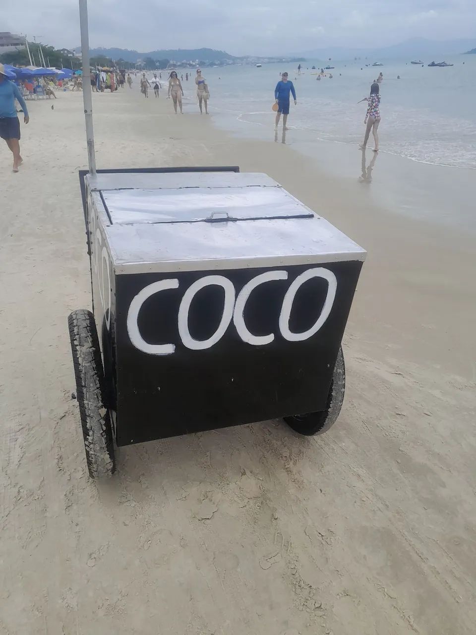 Carrinho de praia ( coco) - Foto 2