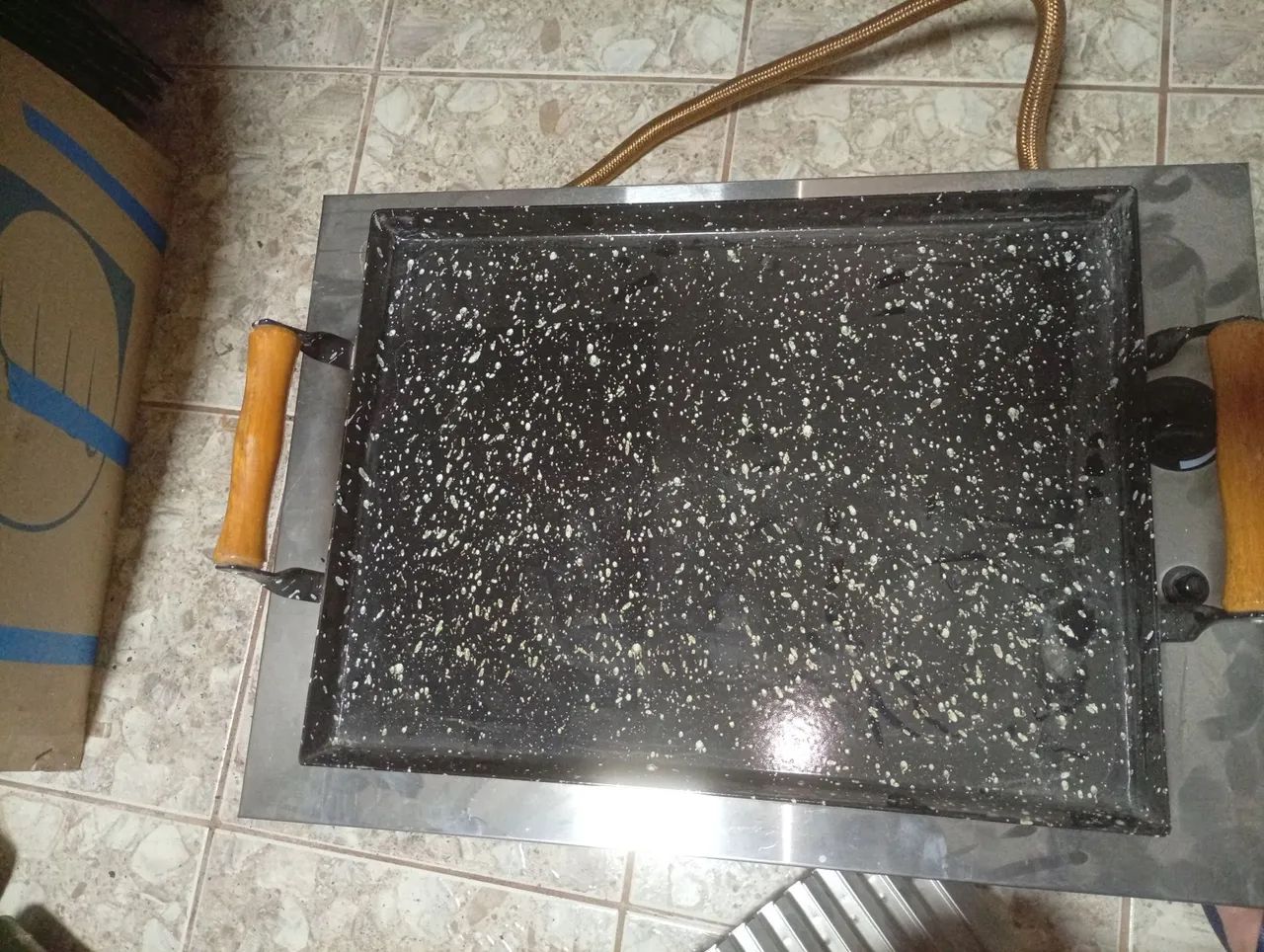 Assador grill multiuso de embutir a gás titan diamond - Foto 3