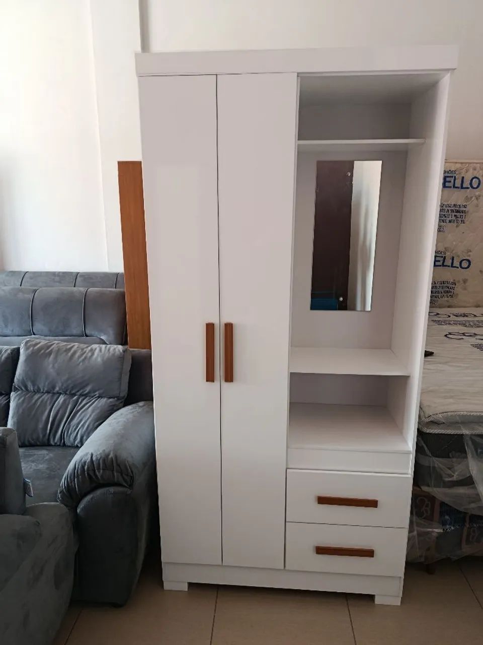 Guarda roupa capelinha solteiro 