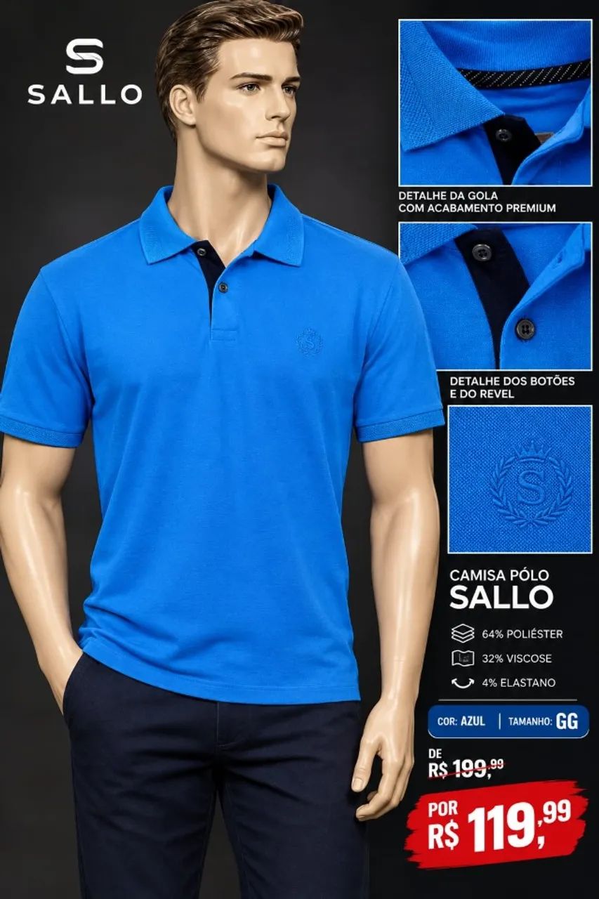 Camisa Pólo SALLO