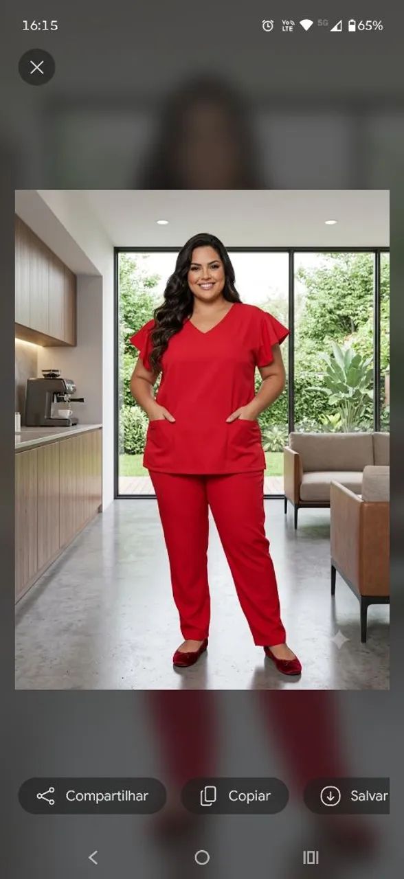 Pijama hospitalar plus size  - Foto 4
