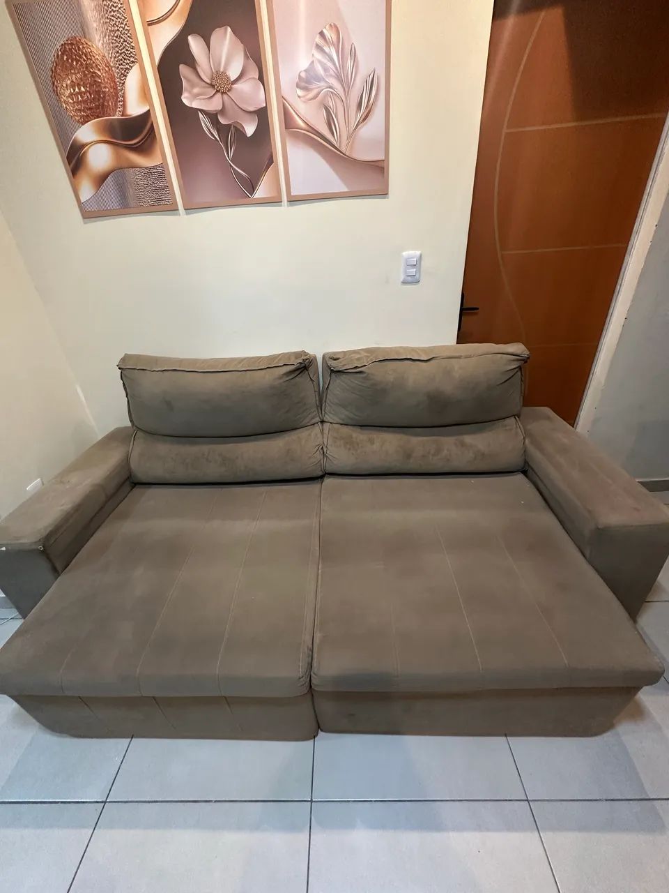VENDO SOFÁ GRANDE  - Foto 4