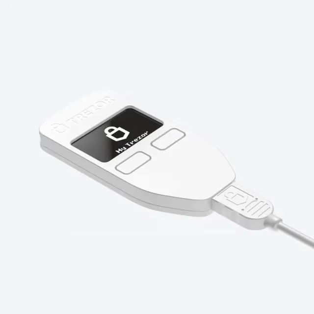 Trezor One - Carteira Fria de Criptoativos - Branco - Foto 5