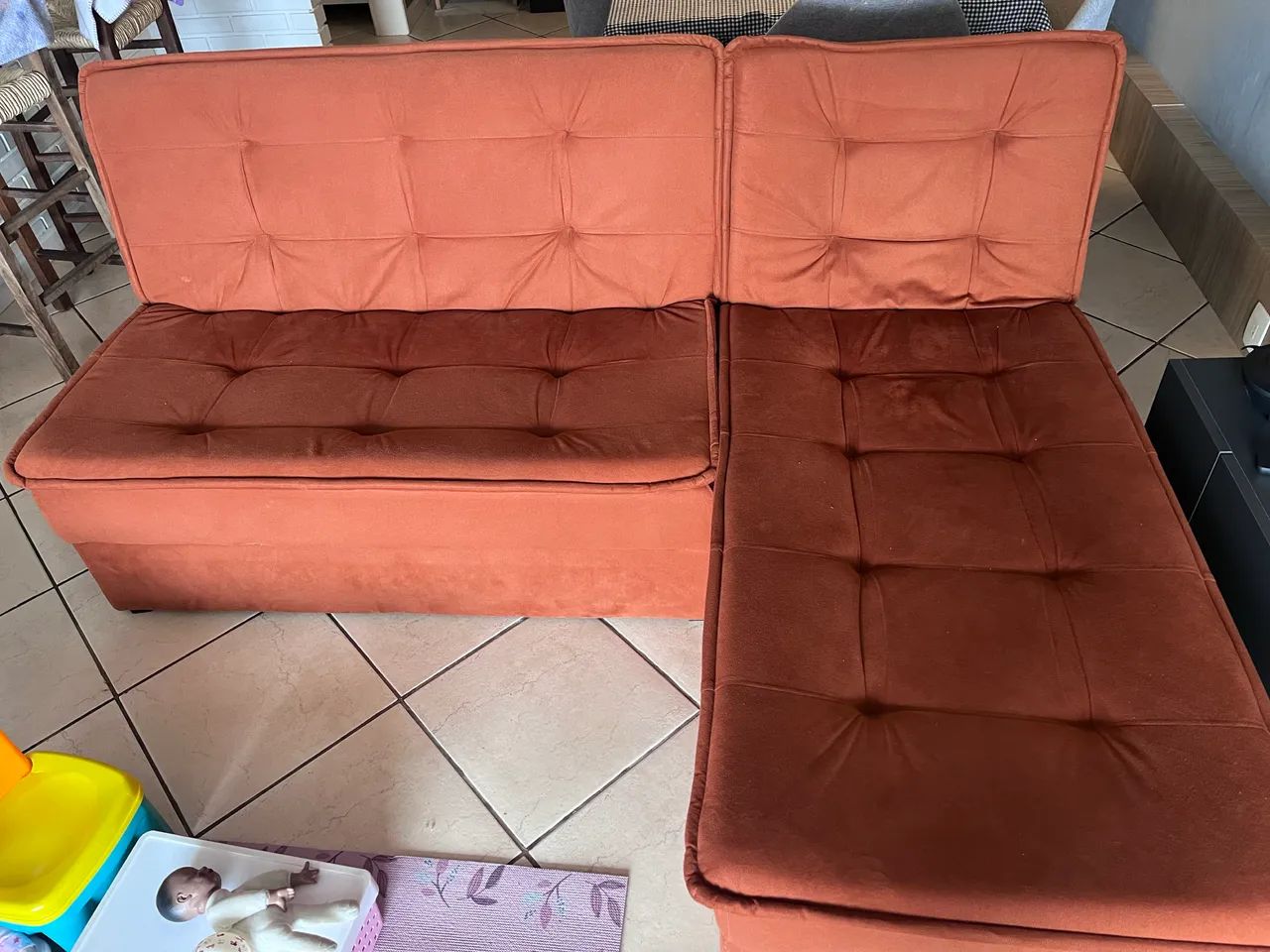 Sofá retrátil e sofá cama 