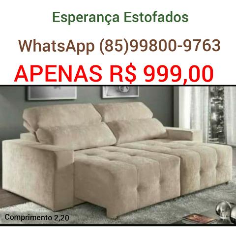 Sofá retrátil e reclinável